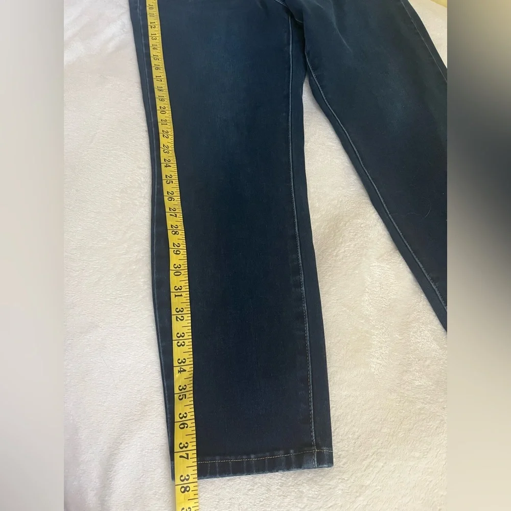 Soft Surroundings Dark Wash Women’s Jeans Denim Relaxed Sz 16 - Picture 8 of 10